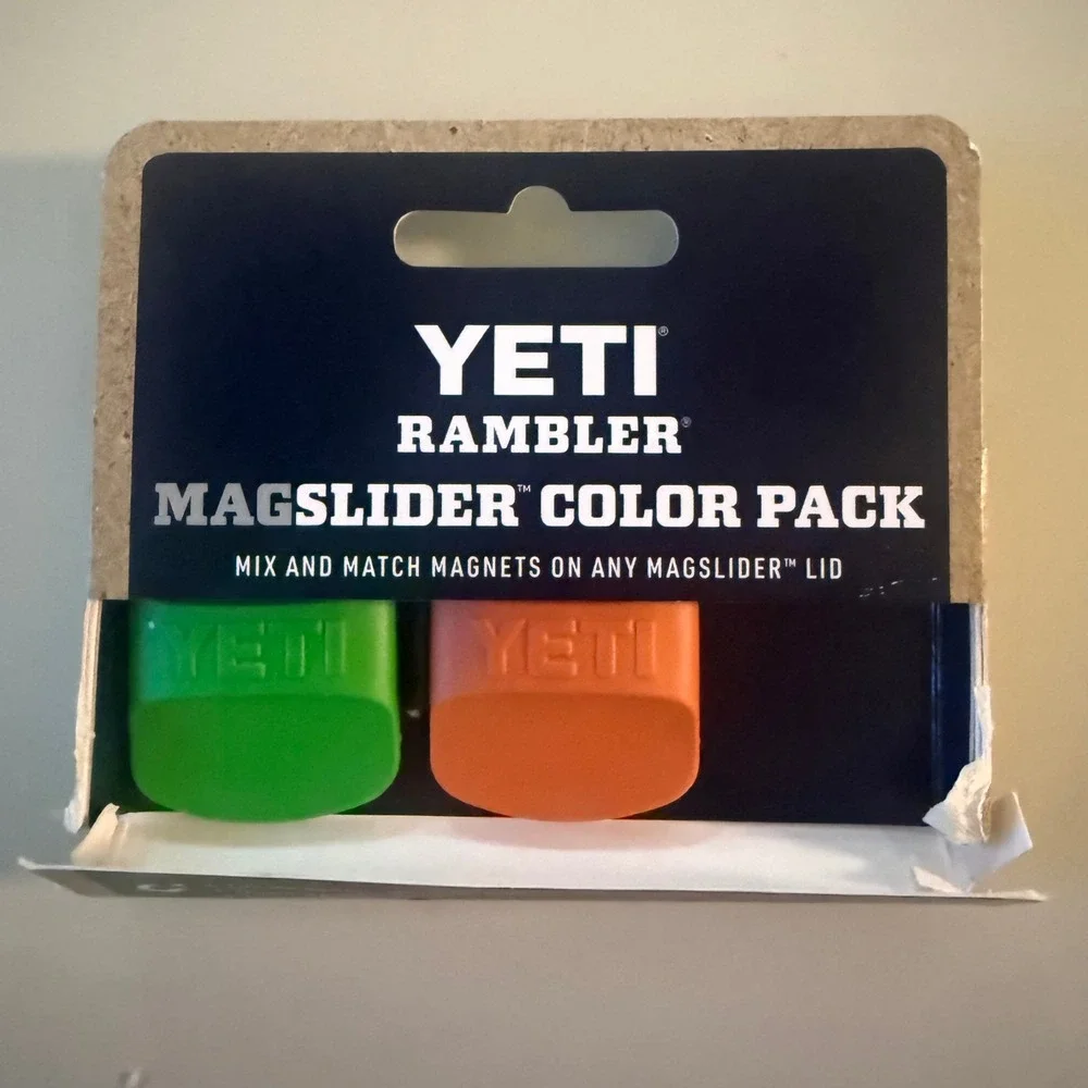 YETI Rambler MagSlider Color Open Pack (2 pcs) - High Desert Orange Canopy Green
